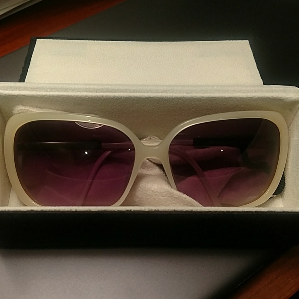 3.1 Phillip Lim mod Jolie Acetate Sunglasses Ivory